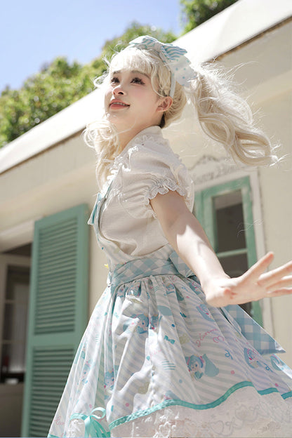 Hatsune Miku Lace Strap Sweet Lolita Jumper Dress