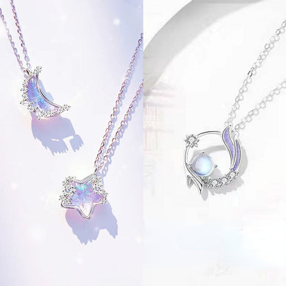 Pastal Magic Heart Necklace