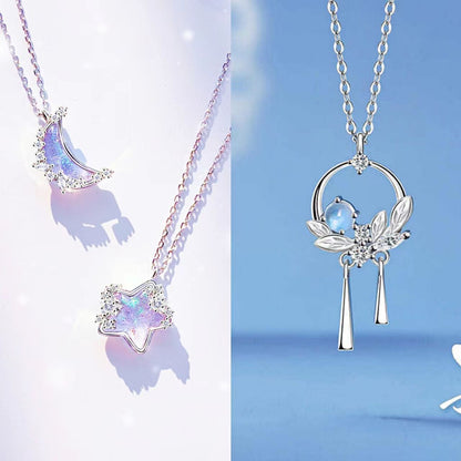 Pastal Magic Heart Necklace