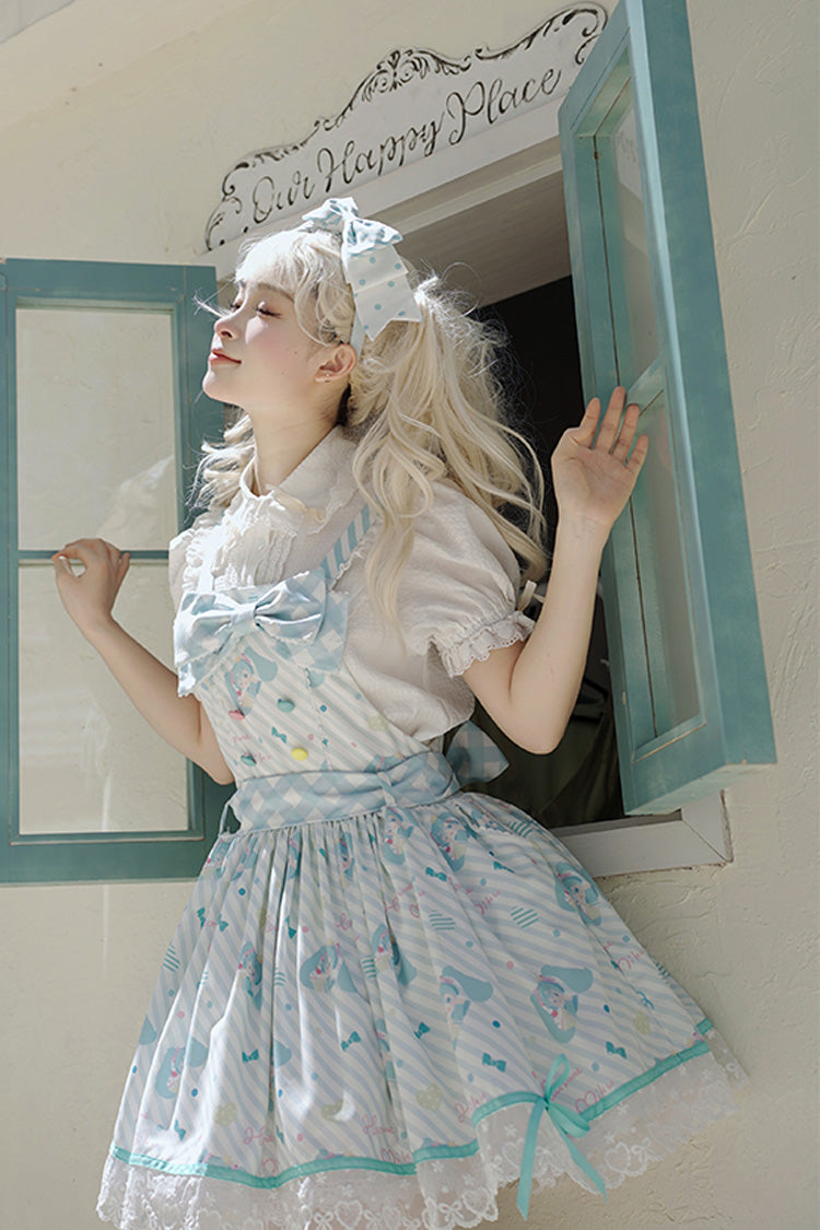 Hatsune Miku Lace Strap Sweet Lolita Jumper Dress