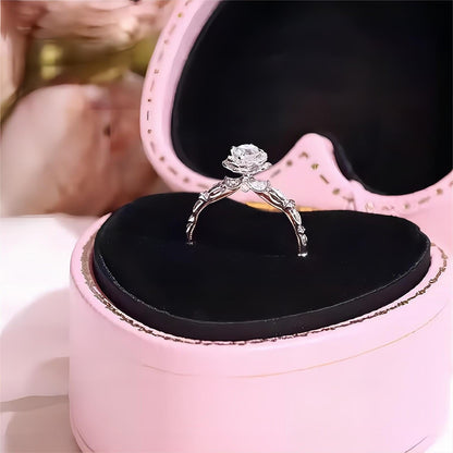 Silver Diamond Ring