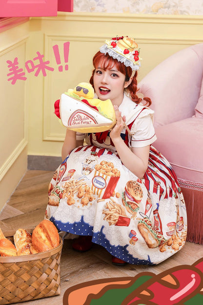 Sunny Sandwich Plush Duck Sweet Lolita Shoulder Bag