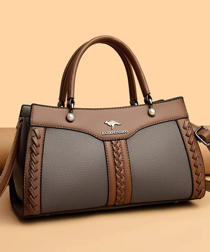 Bag Boutique Black Tote Durable Leather Versatile Calf