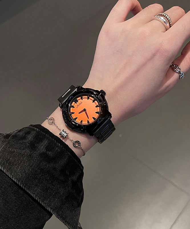 Black Quartz Steel Alloy Movement Boutique Watches Stainless