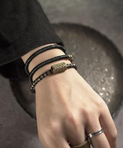 Boutique Beads Colorblock Sandalwood Copper Gold And Ancient