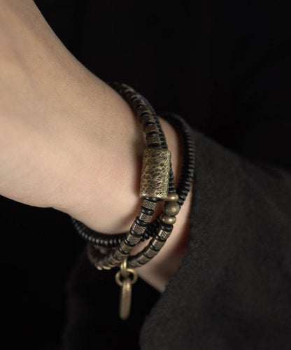 Boutique Beads Colorblock Sandalwood Copper Gold And Ancient