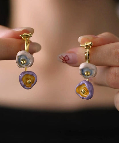 Cherry Dripping Boutique Copper Blossoms Drop Glazed Overgild