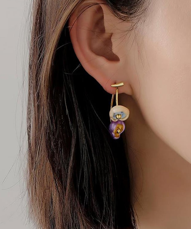 Cherry Dripping Boutique Copper Blossoms Drop Glazed Overgild