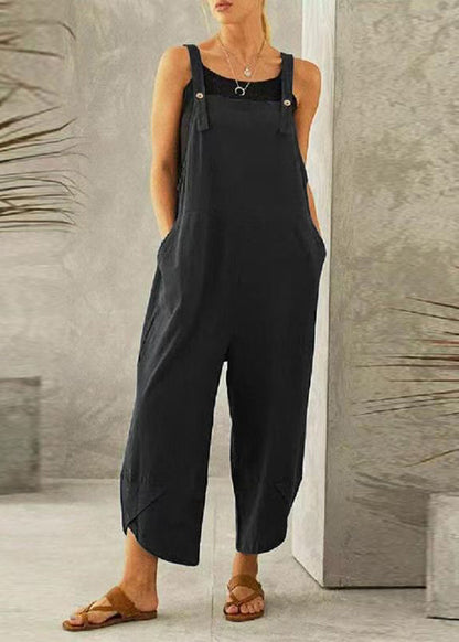 Jumpsuit Grey Slash Neck Boutique Dark Summer Patchwork
