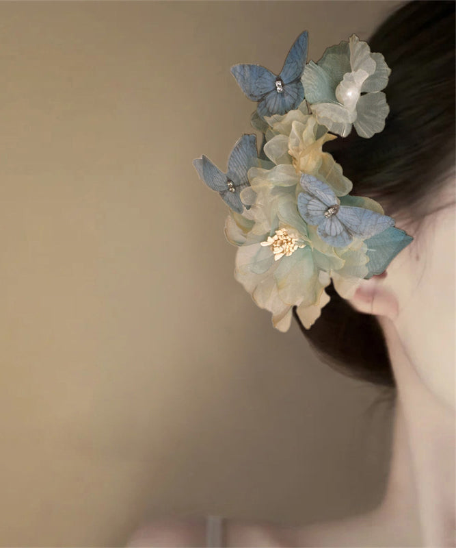 Little Tulle Yellow Alloy Hairpin Floral Boutique