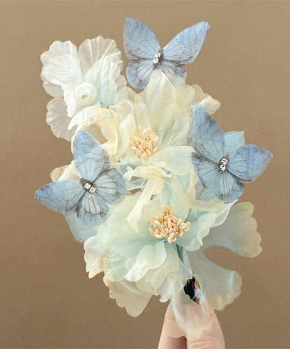 Little Tulle Yellow Alloy Hairpin Floral Boutique