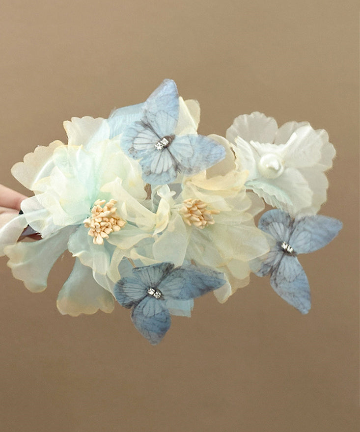 Little Tulle Yellow Alloy Hairpin Floral Boutique