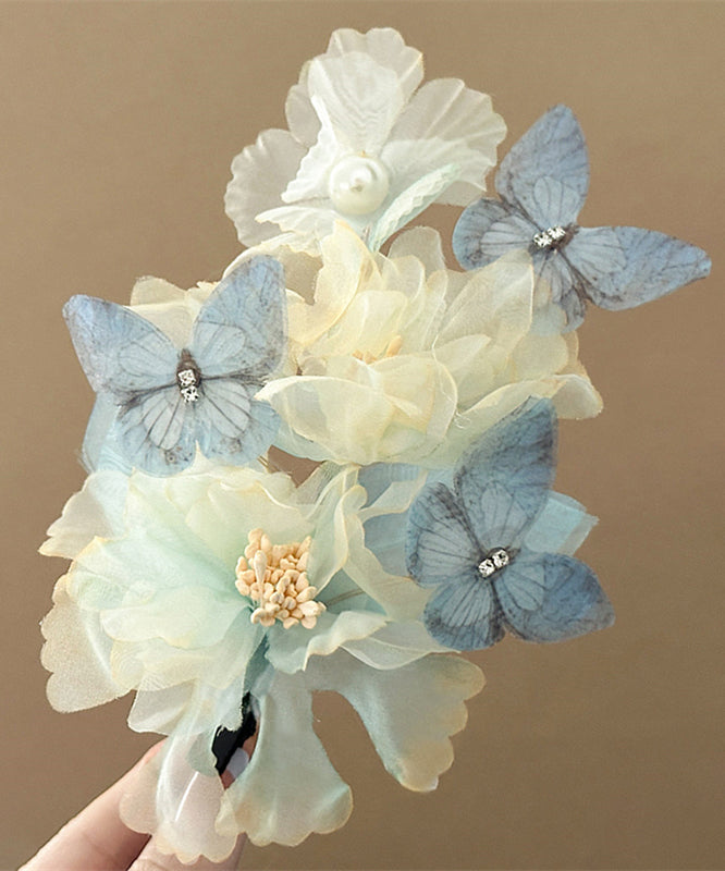 Little Tulle Yellow Alloy Hairpin Floral Boutique