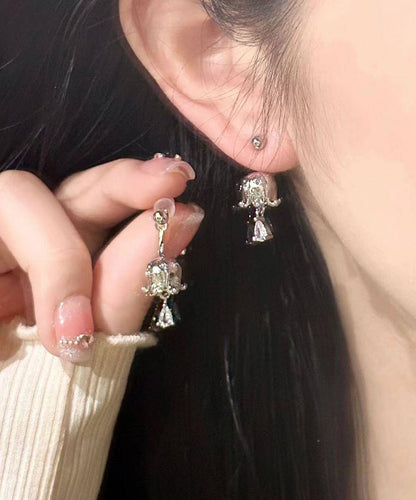 Stud Valley Earrings Lily The Of Silk Zircon Boutique Copper