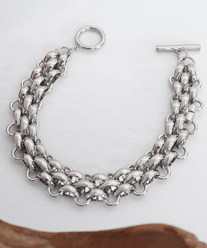 Boutique Silk Stainless Steel Chain Chain Bracelet TS024