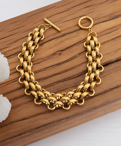 Boutique Silk Stainless Steel Chain Chain Bracelet TS024