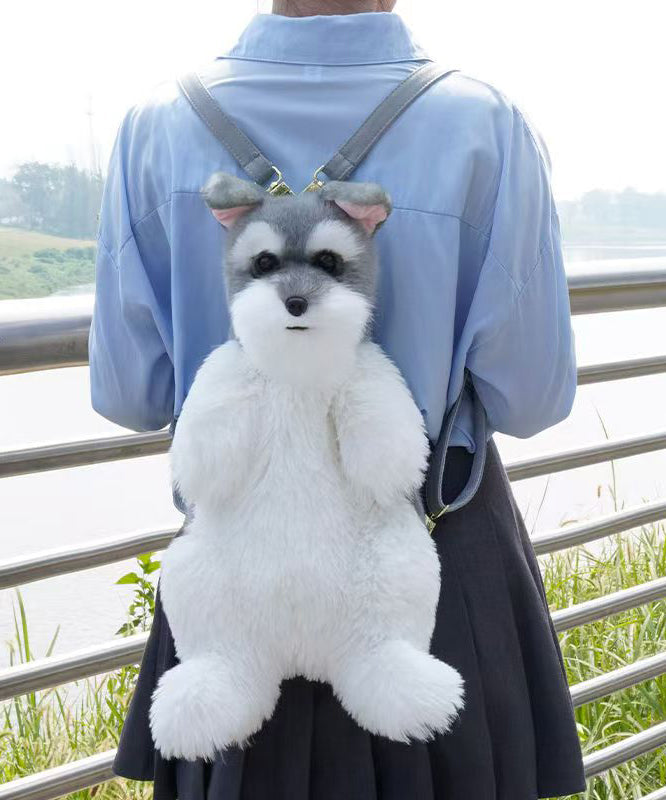 Fur Doll Plush Bag Boutique Versatile Backpack