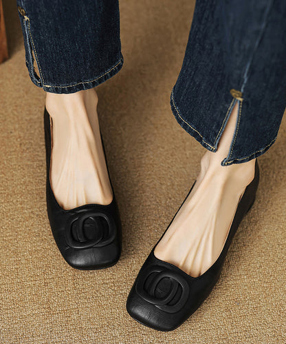 Penny Splicing Comfy Loafers Brown Leather Cowhide