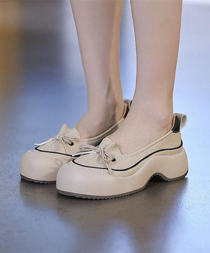 Shoes Versatile Casual Comfortable Black Platform