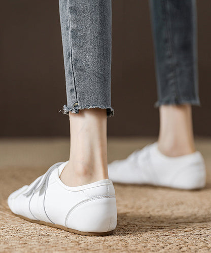 Women Buckle Splicing Casual For Flat Suede Green Strap Shoes