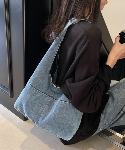 Shoulder Casual Capacity Denim Large Bag Versatile