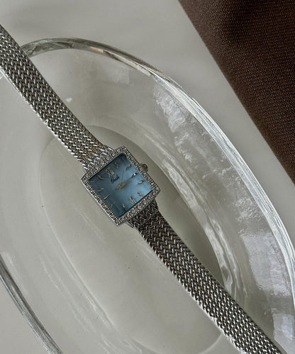 Waterproof Baby Chain Stainless Chic Blue Steel Watches