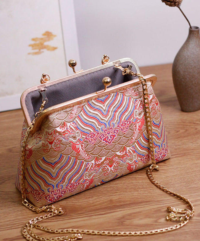 Bag Style Tote Handmade Chinese Pink Original