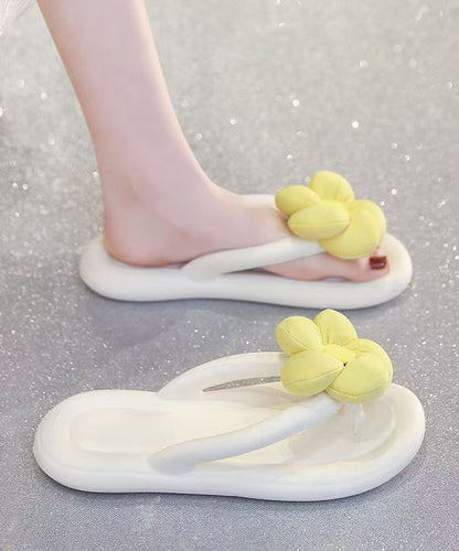 Tongs confortables à imprimé floral chic et rose AG1019