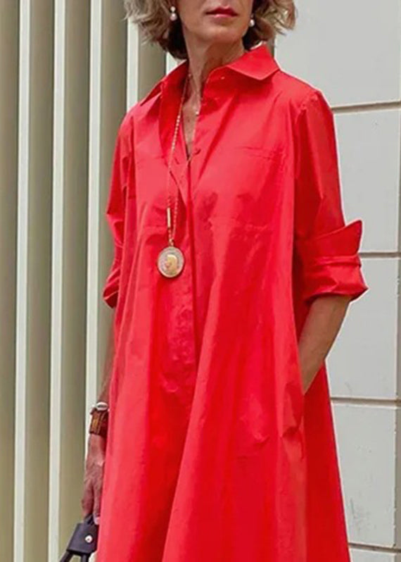 Peter Collar Pan Women's Long White Cross Simple Loose Border