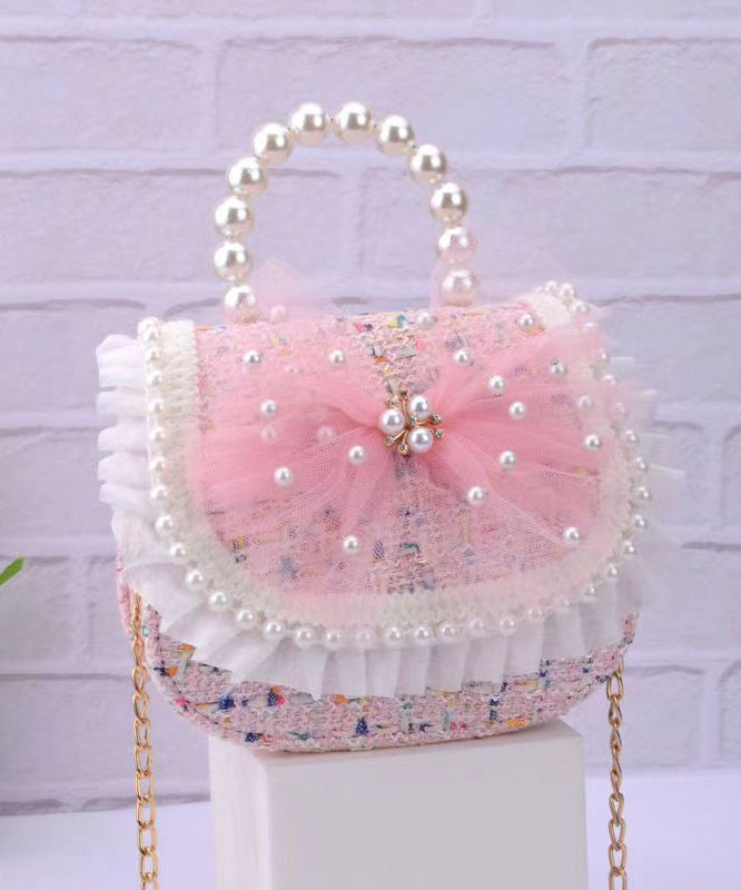 Cute Fashion Kids Girls Nail Bead Princess Crossbody Bag IU004