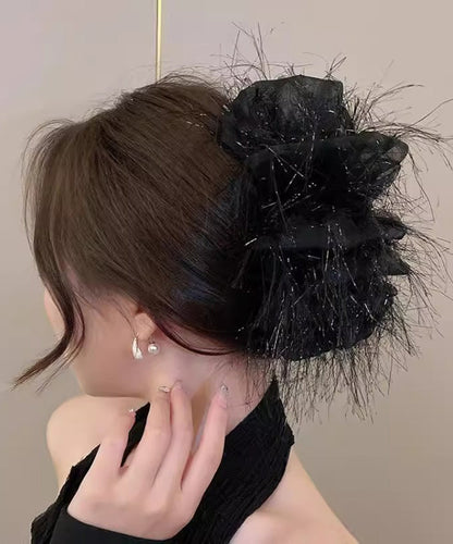 Hairpin Pink Tulle Tassel Cloud Cute