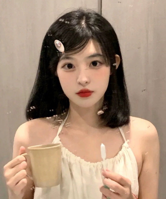 A Hairpin Pair DIY Love Green Acrylic Zircon