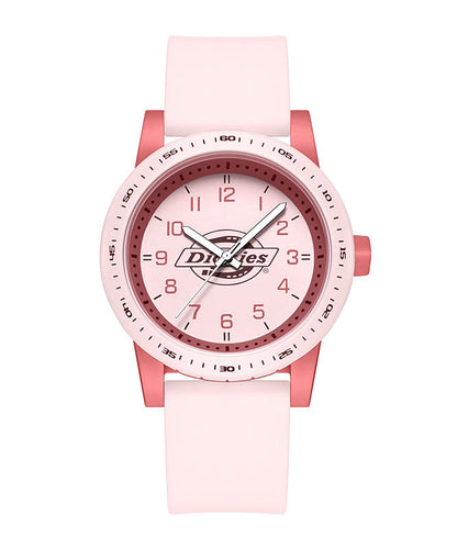 Pink DIY Quartz Watches Silicone Rubber Movement