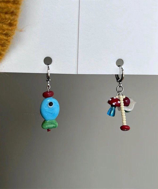 Little Drop Steel Stainless And Fish Mushroom Asymmetrical DIY