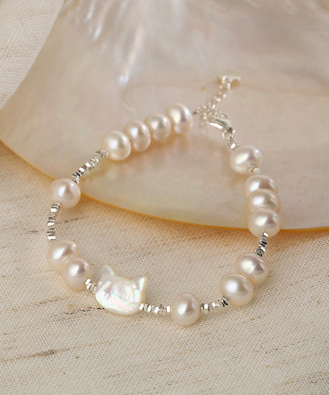 Crushed Pearl Little Sterling DIY Cats Silver White