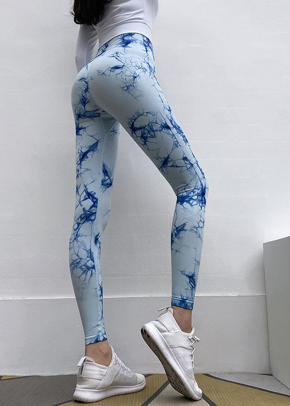 Print High Waist Capri Black Gym Shark Fashion Leggings