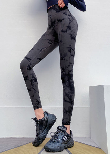 Print High Waist Capri Black Gym Shark Fashion Leggings