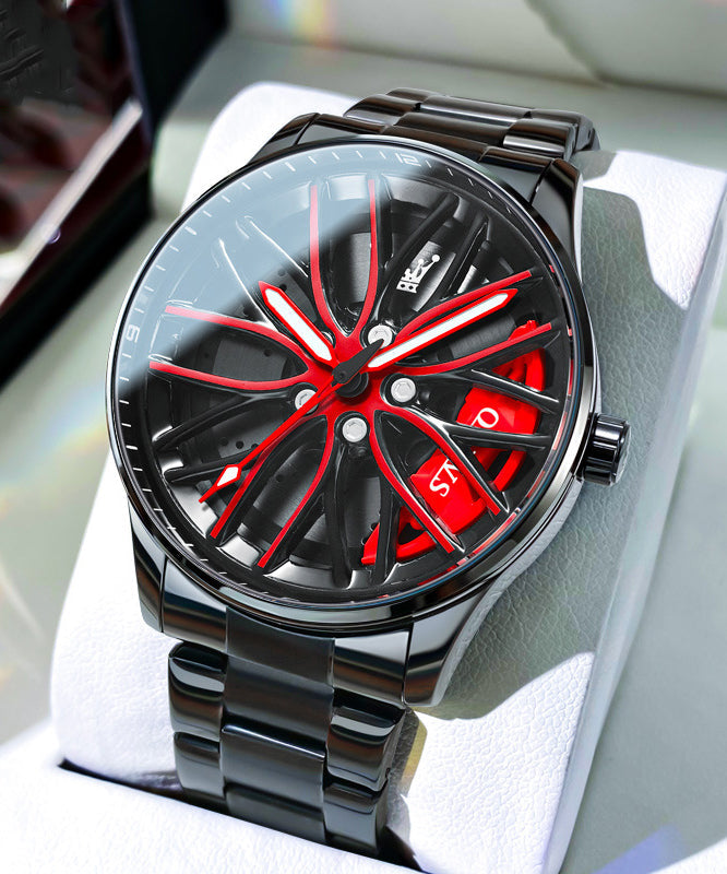 Stainless Alloy Noctilucent Out Steel Green Hollow Fashion