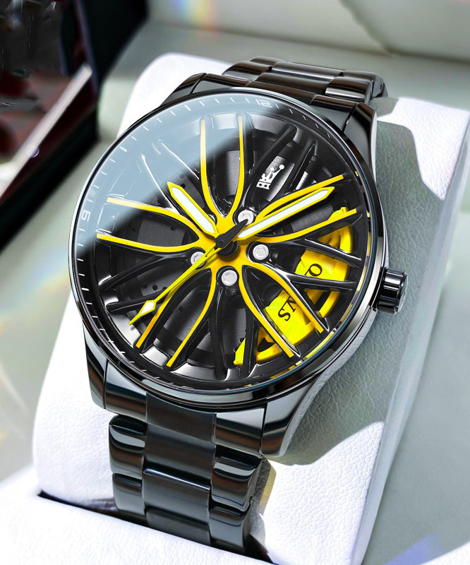 Stainless Alloy Noctilucent Out Steel Green Hollow Fashion