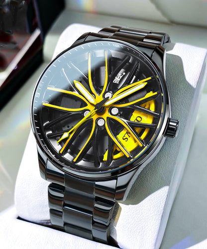 Stainless Alloy Noctilucent Out Steel Green Hollow Fashion