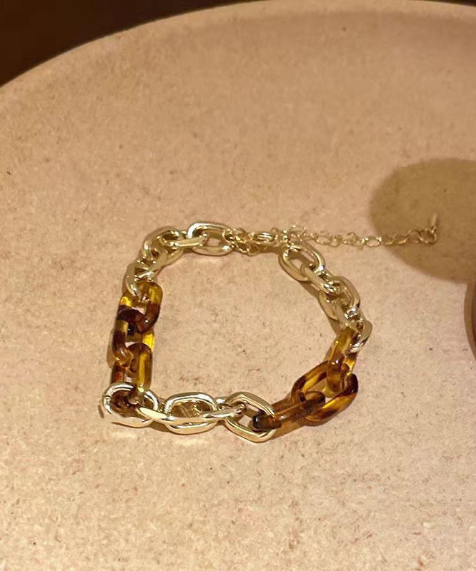 Patchwork Bracelet Overgild Fashion Leopard Charm Metal