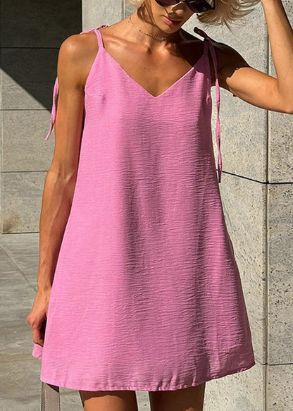 Mini Fashion White Dresses Lace Backless Up Summer Cotton