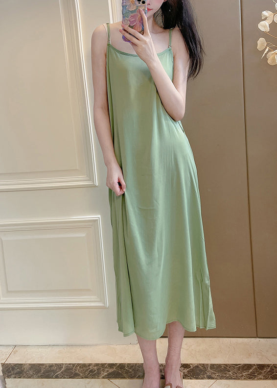 Set Green Pieces Pockets Linen Sleeve Two Embroidered Bracelet