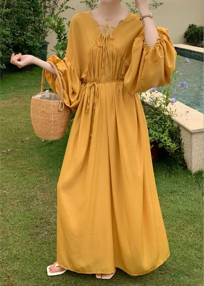 Lace Chocolate Oversized Italian Cotton Dresses Up Vacation