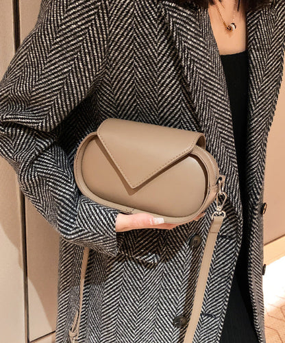 Crossbody Coffee Leather Fashion Korean Calf Bag