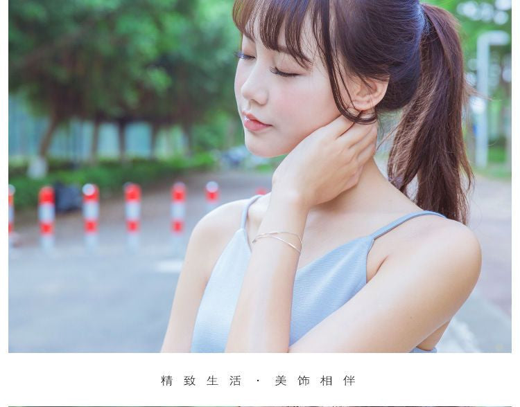 Segment Bar Bracelet Sterling Silver 925