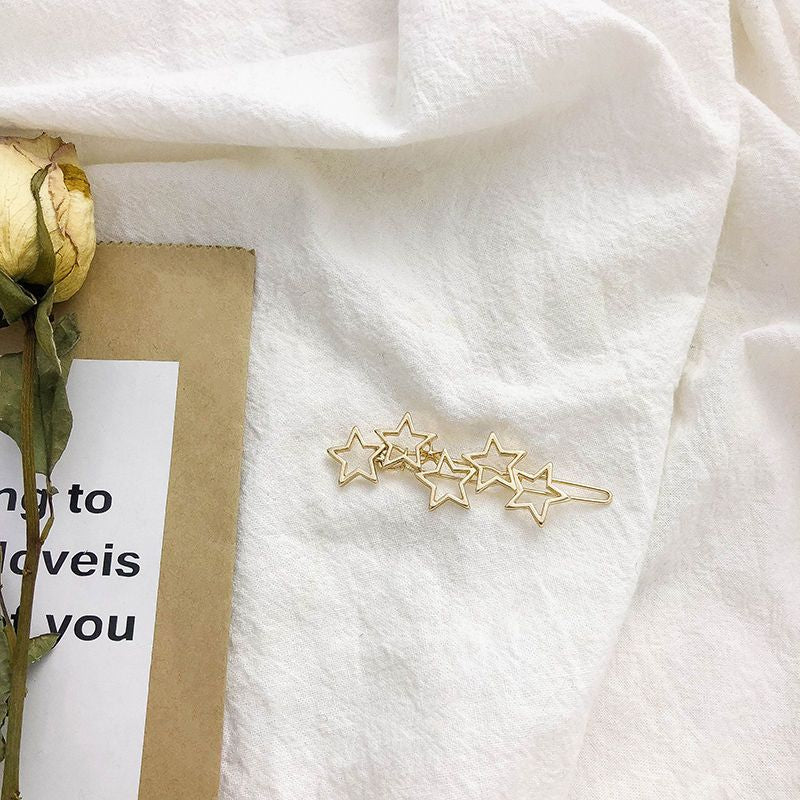 Alloy Hair Star Clip