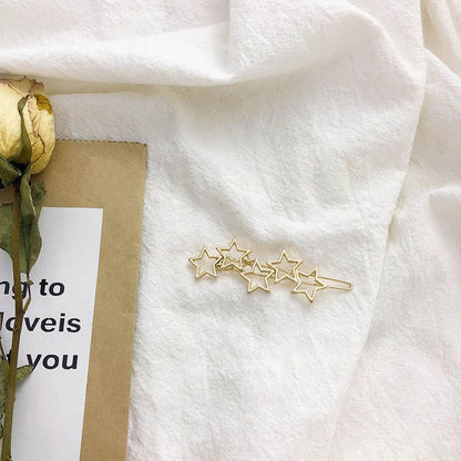 Alloy Hair Star Clip