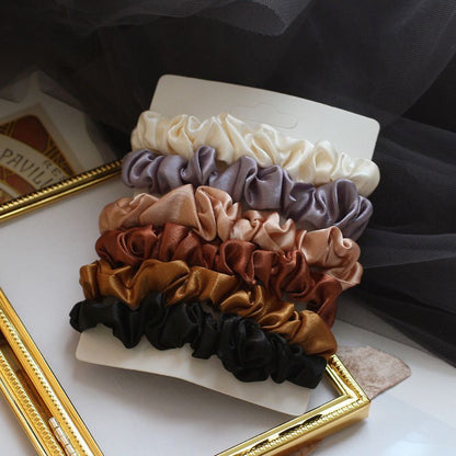 Silky Set 6: of Scrunchies