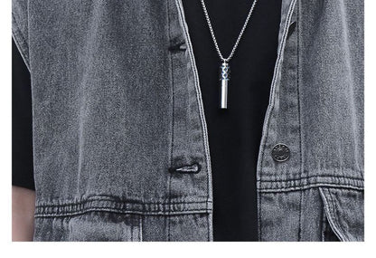 Aromatherapy Essential Oil Pendant Stainless Steel Necklace